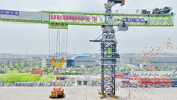 20,000 tonne-meter tower crane