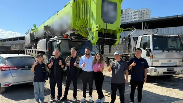 ZOOMLION Delivers 600-Ton All-Terrain Crane in Brazil