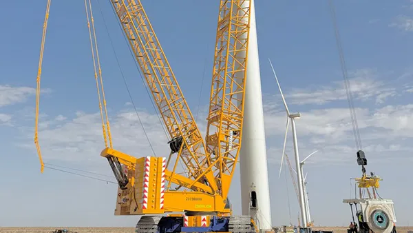 ZOOMLION Heavy-Lift Cranes Support Wind Farm Maintenance in Morocco