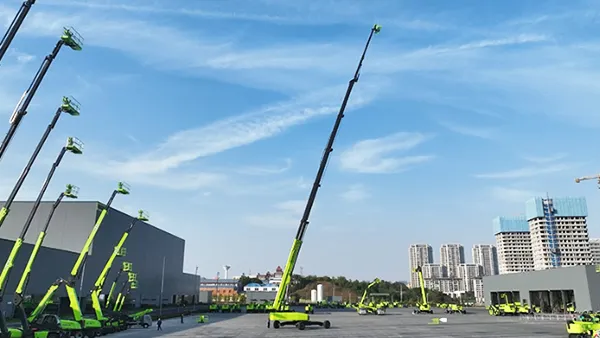 ZOOMLION Delivers 82.3 m Telescopic Boom Lift to the UK