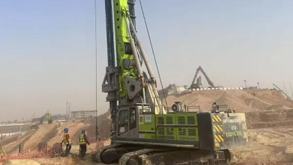 ZOOMLION Rotary Drilling Rigs Support Saudi Arabia's 2034 World Cup Infrastructure