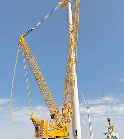 ZOOMLION Heavy-Lift Cranes Support Wind Farm Maintenance in Morocco