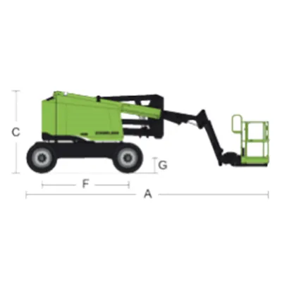 ZA14NJE-Li Articulating Boom Lifts