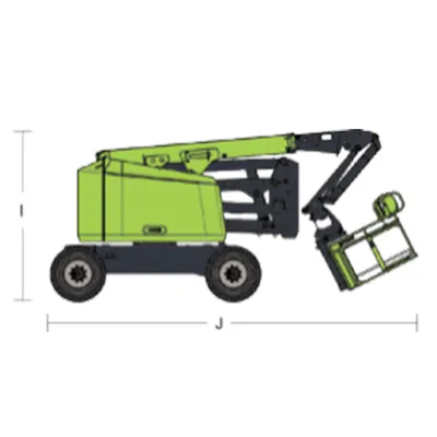 ZA14NJE-Li Articulating Boom Lifts