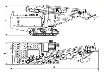 ZDH115A DTH Drill Rig