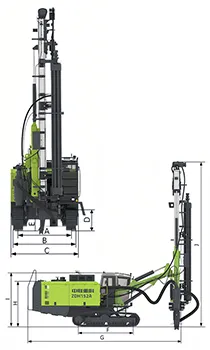 ZDH152A DTH Drill Rig