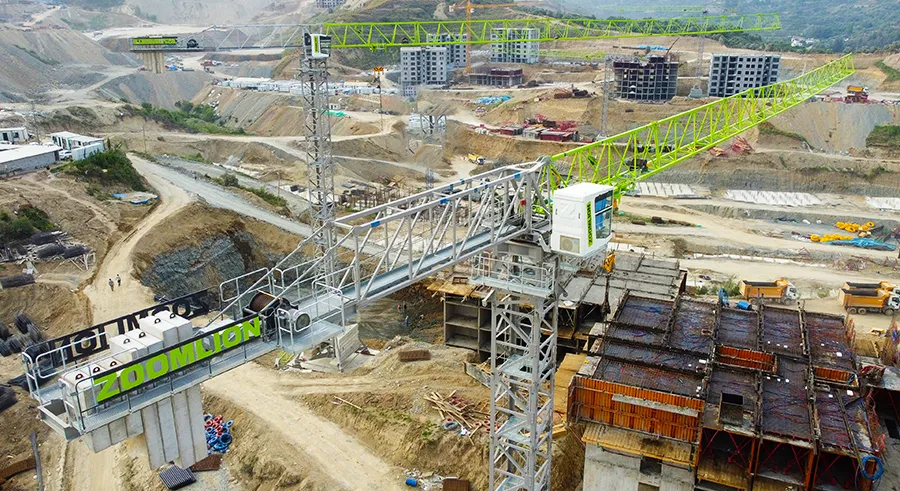 WA7015-10 Flat-Top Tower Crane