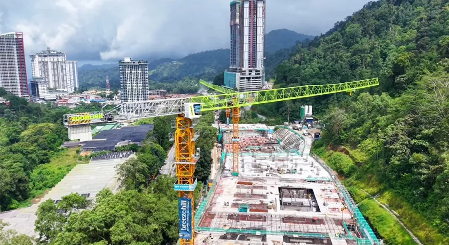 WA7025-12 Flat-Top Tower Crane
