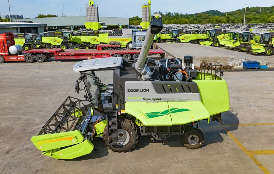 TE100-DH Hybrid Harvester