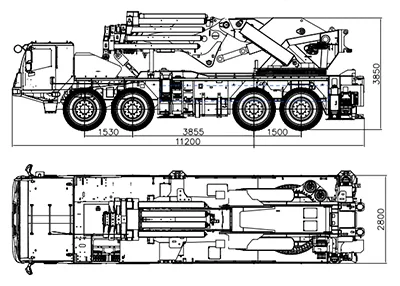 Knuckle-boom Truck-mounted Crane ZTK24000V