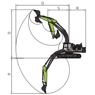 ZE500G/ZE550G Large Excavator