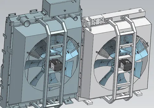Dual independent cooling systems