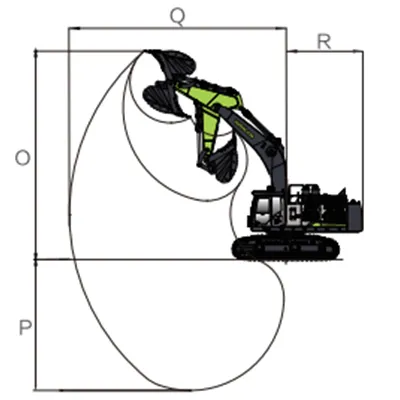 ZE750G Large Excavator