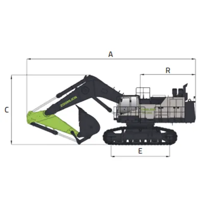 ZE1250G Large Excavator