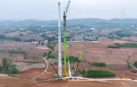 LW2800A-200 Luffing Jib Tower Crane