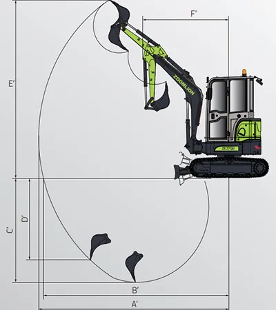 ZE27GU Mini Excavator