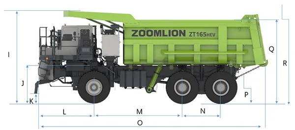 ZT165EV Mining Dump Truck