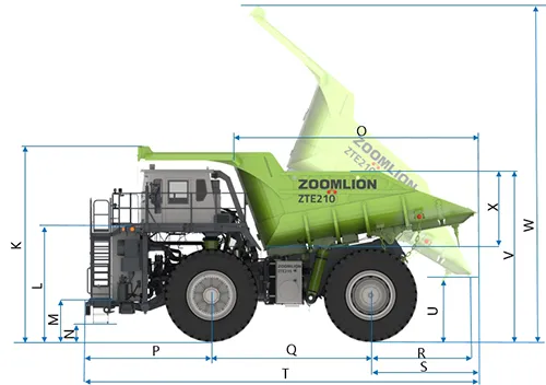 ZT165EV Mining Dump Truck