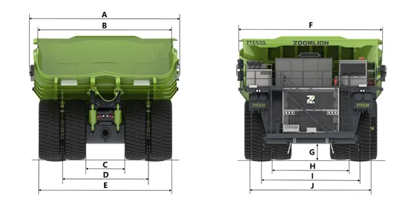 ZT165EV Mining Dump Truck
