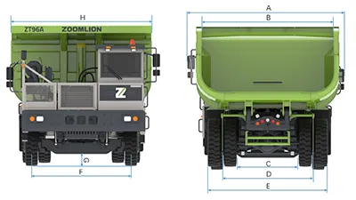 ZT96A Mining Dump Trucks