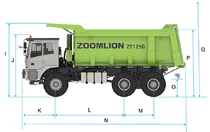 ZT125G Mining Dump Trucks