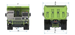 ZT160HEV Mining Dump Trucks