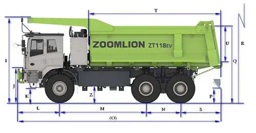 ZT165EV Mining Dump Truck