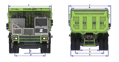 ZT165EV Mining Dump Truck
