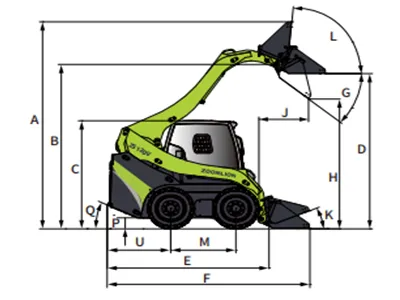 ZS120V Skid Steer Loader